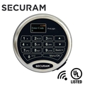 Securam ProLogic L62 EntryPad, Chrome SRAM-EC-0601A-L62-C-II-CH
